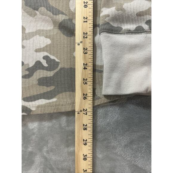 Carhartt Women’s Hayward Camo Long Sleeve Henley Thermal T-Shirt Size XL - Picture 5 of 15